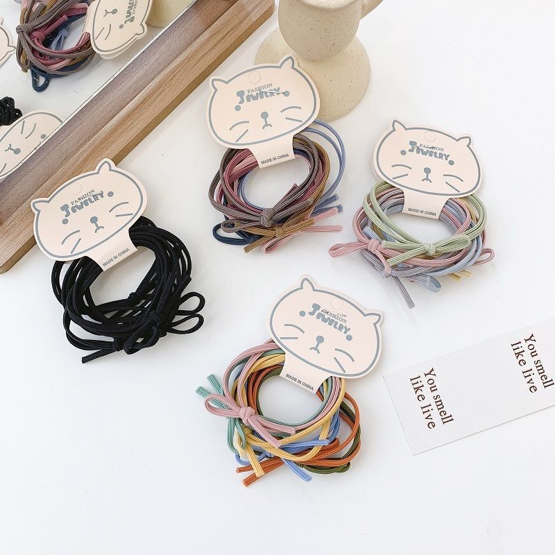 Tie Bar Clip - 6'lı Paket Kore Basit Kelebek Saç