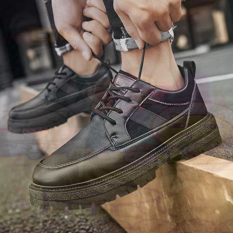 Koyu Doğal Deri Moda Eğitmenle - Formal Men Daily Wear Footwear incelemesi ve fiyatı