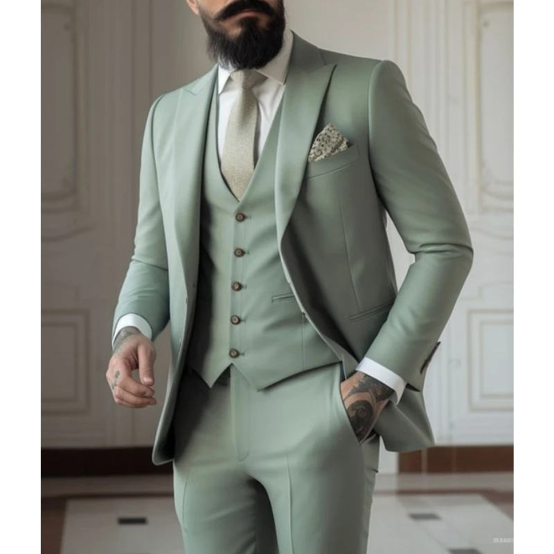 Açık yeşil Takım Elbise Erkek  - Men Formal Wear Green incelemesi ve fiyatı