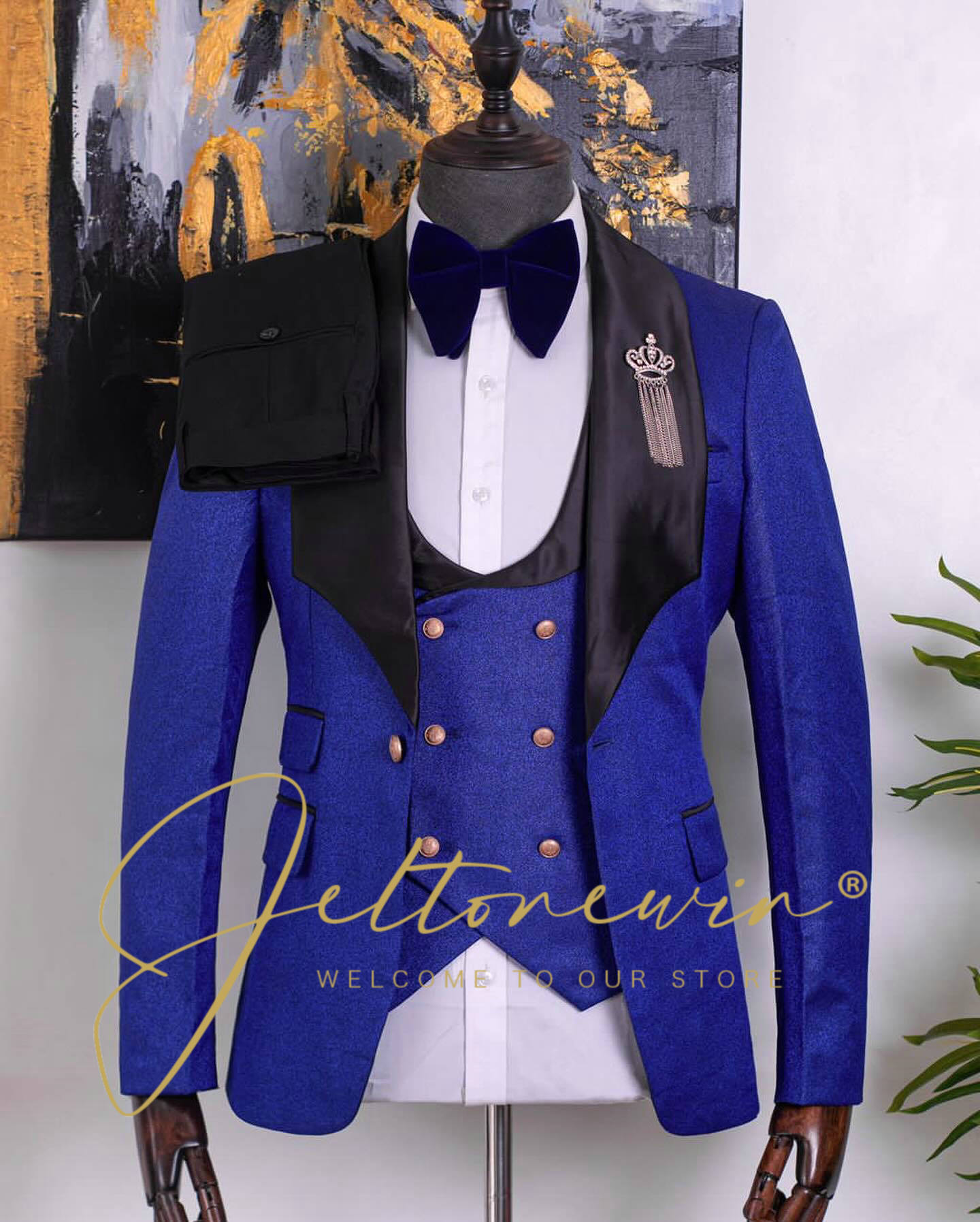 Erkek Yeşil Üç Parçalı Smokin  - Men Formal Wear Green incelemesi ve fiyatı