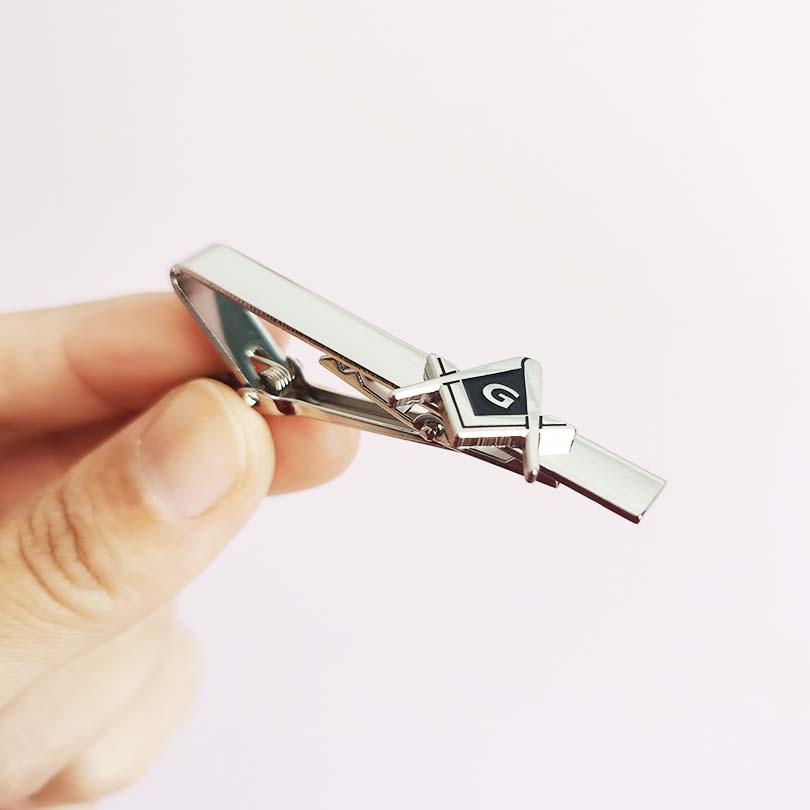 Masonik Mason Kare ve Pergel G - Tie Bar Clip incelemesi ve fiyatı