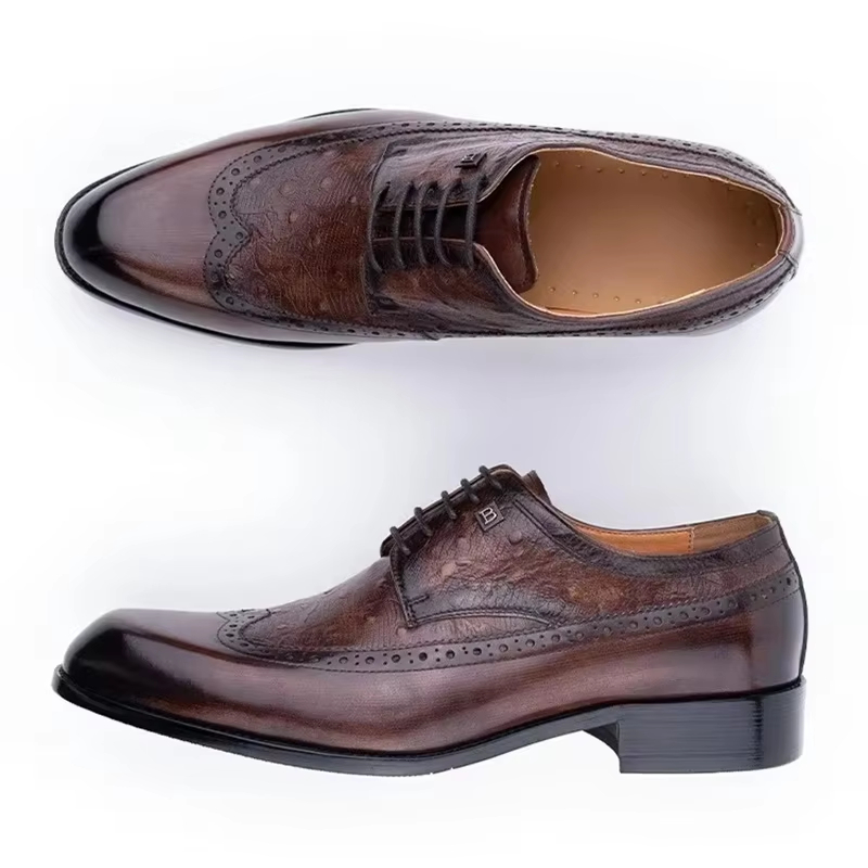 Erkek Sığır Derisi Deri Ayakka - Formal Men Daily Wear Footwear incelemesi ve fiyatı